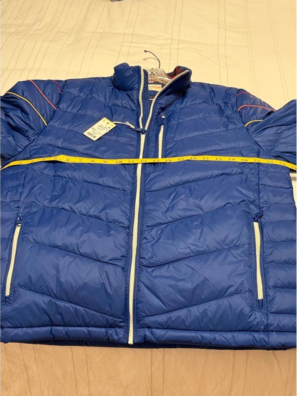 NWT Marine Layer Archive Santiago Puffer Jacket | Size Large | Mazarine Blue - Picture 5 of 6